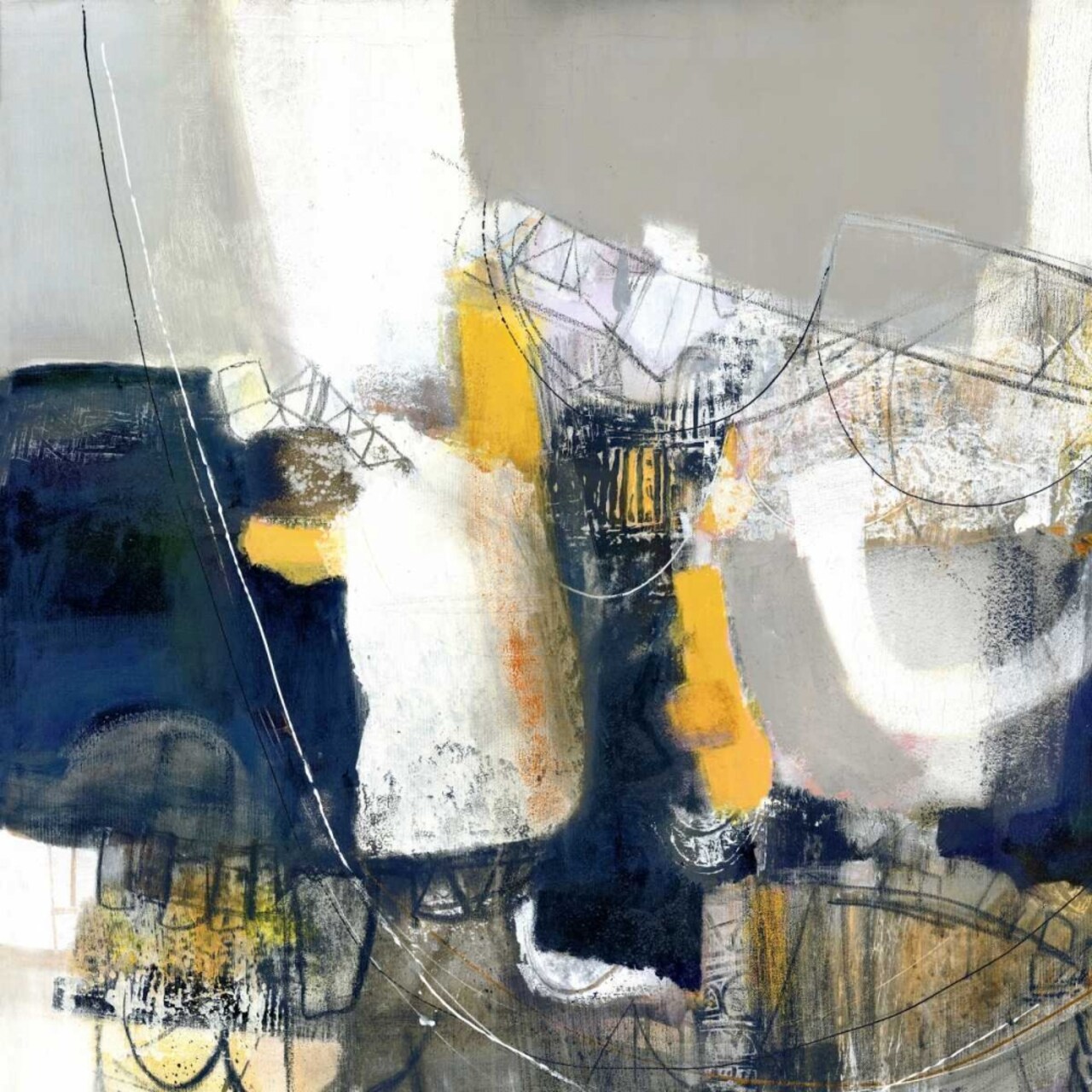 Wander in Yellow Poster Print by Mauricio Piovan - Item # VARPDXPC003A